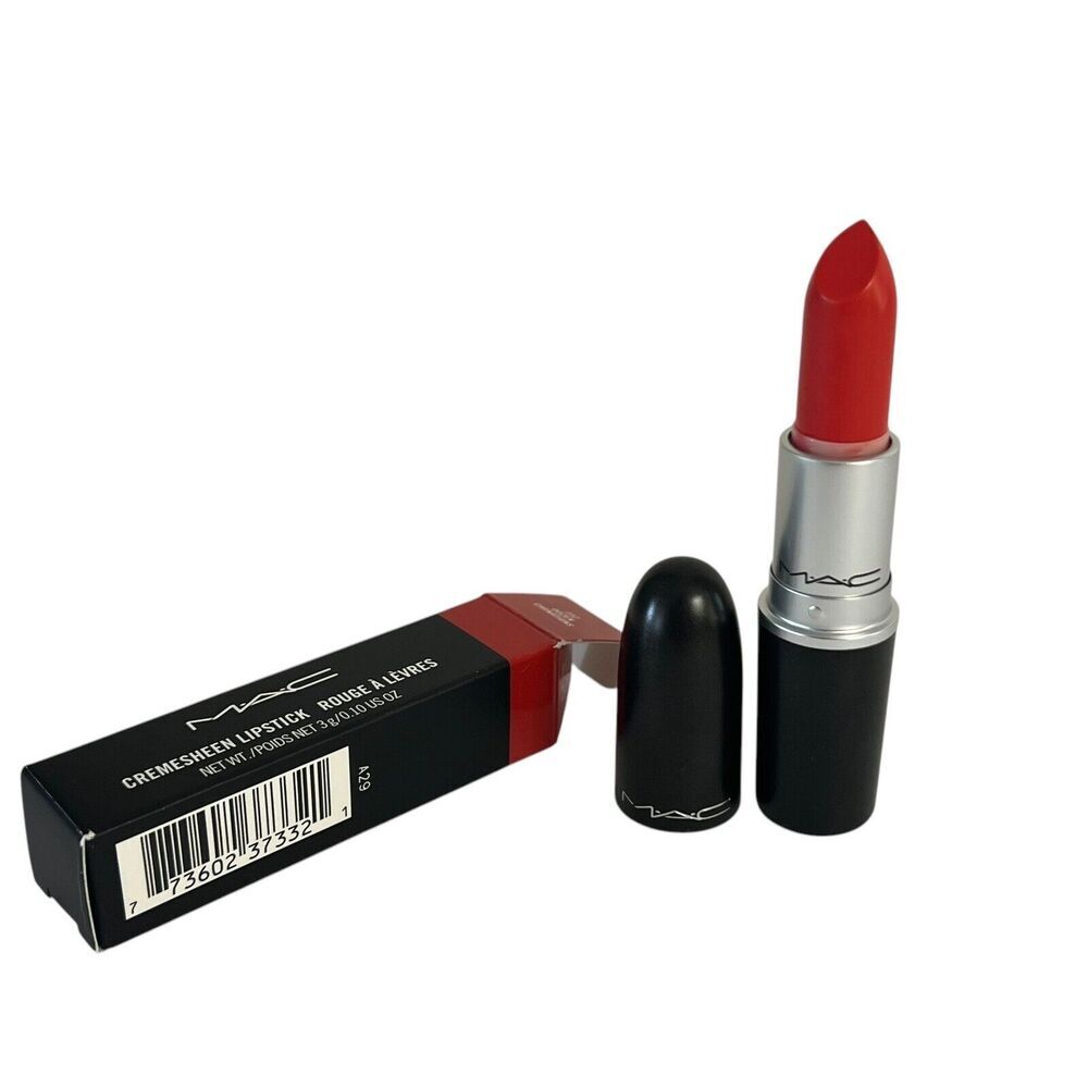 MAC Cremesheen Lipstick 232 Dozen Carnations Full Size New in box - Picture 6 of 8